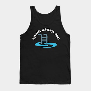 Aquatic Sabotage Level Tank Top